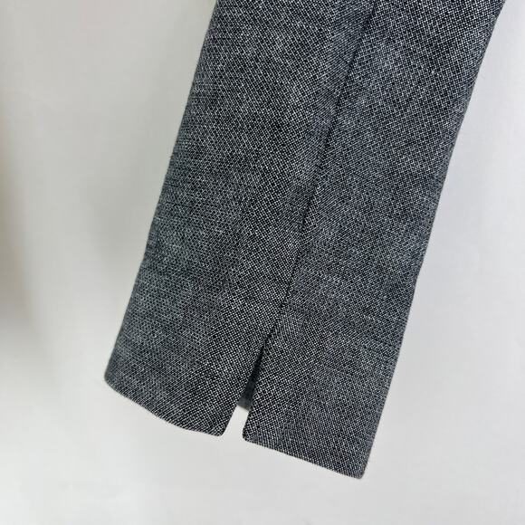 Banana Republic US 6 Long Womens Gray Heathered Slim Ankle Skinny Dress Pants - Picture 7 of 10